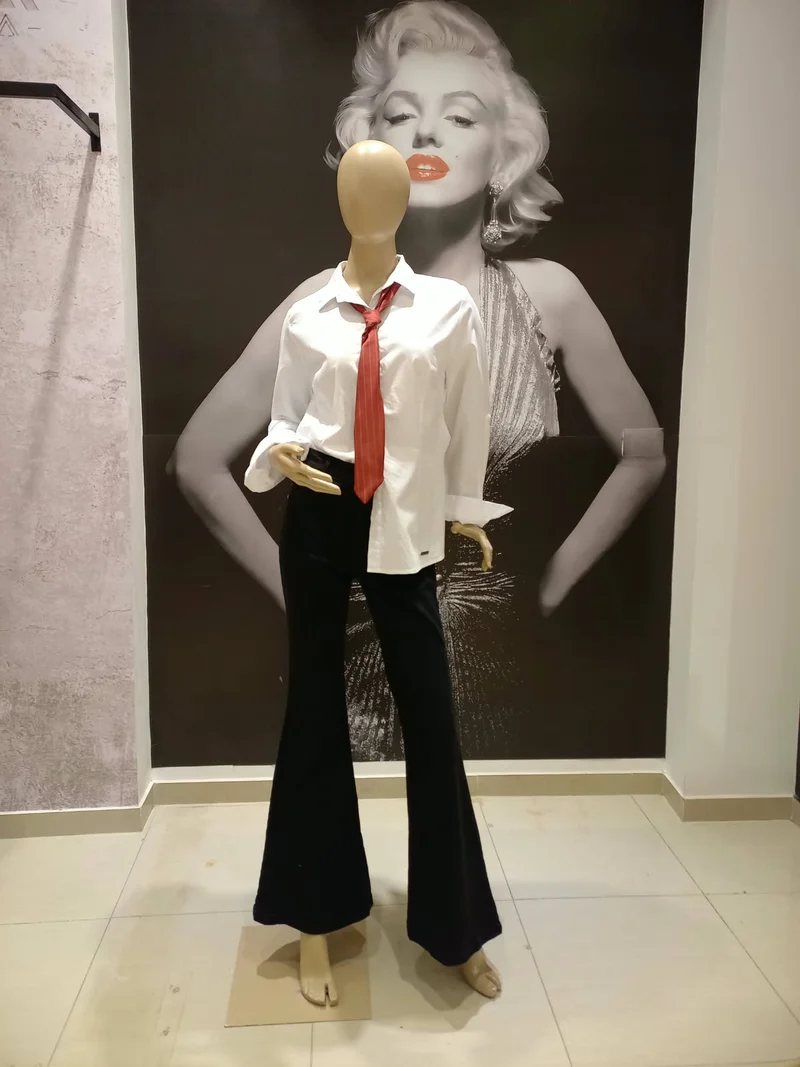Camisa Entallada Elastizada