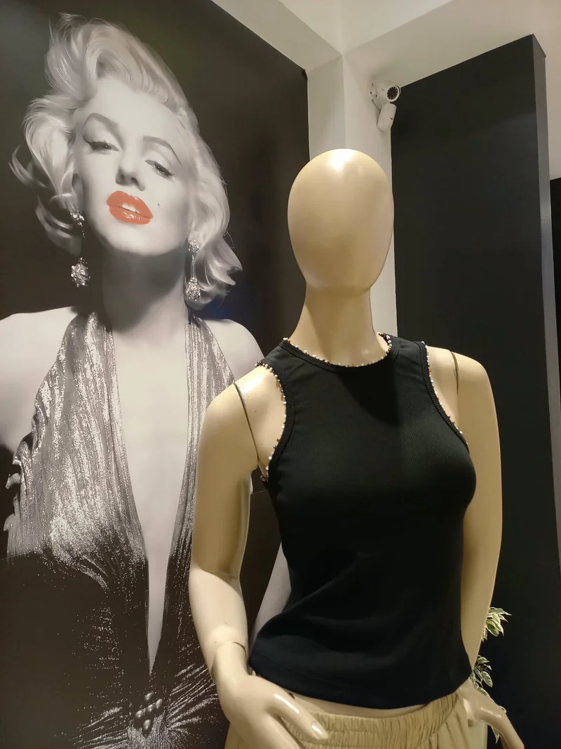 Musculosa Morley Bordada a Mano