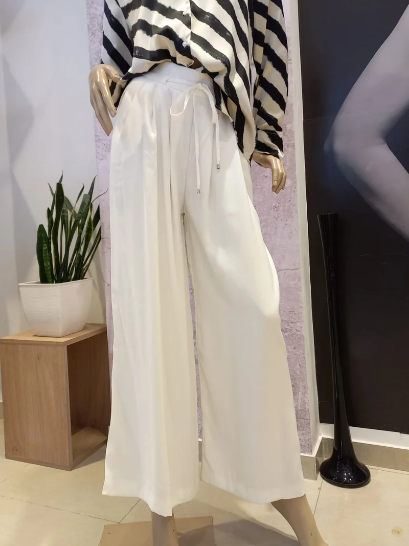 Pantalón de Vestir Ancho con Pinzas