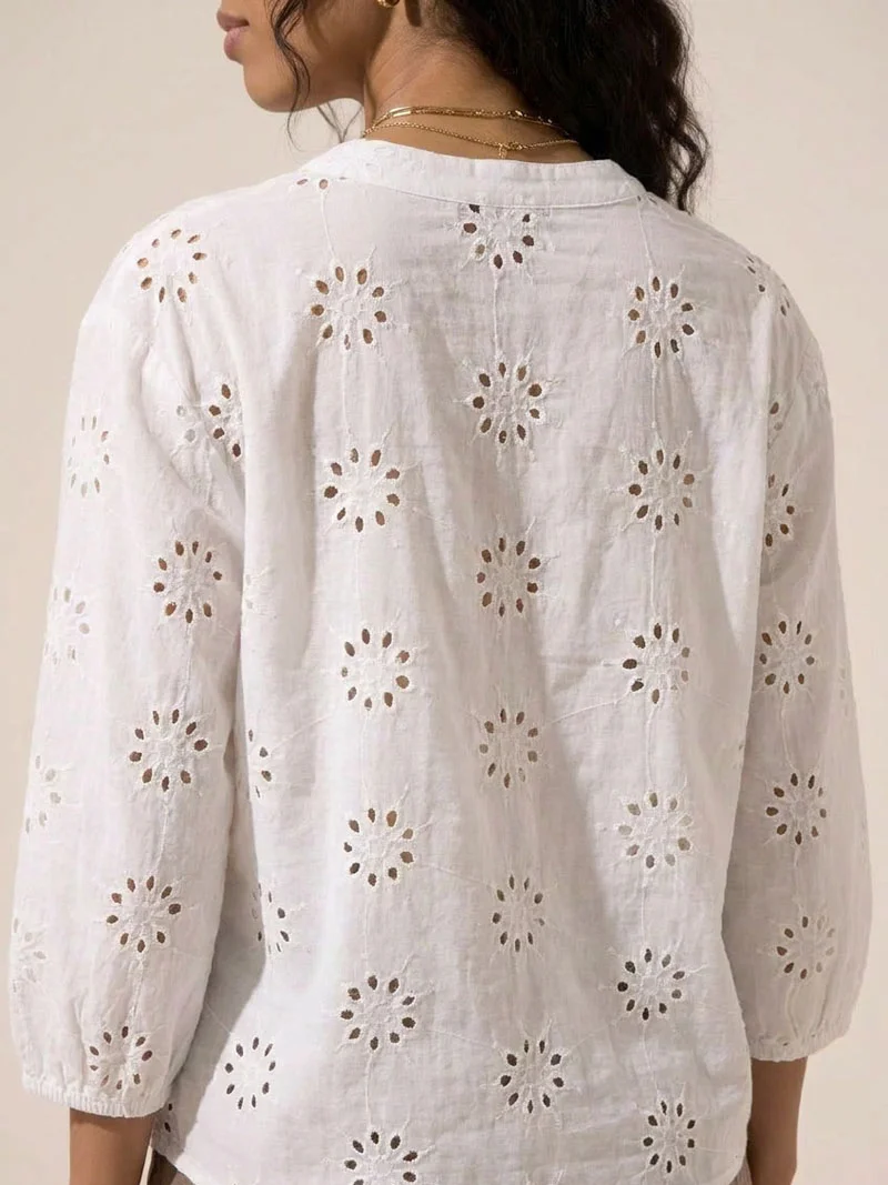 Blusa Broderie Nila