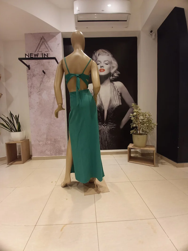 Marea Vestido Escote Cuadrado