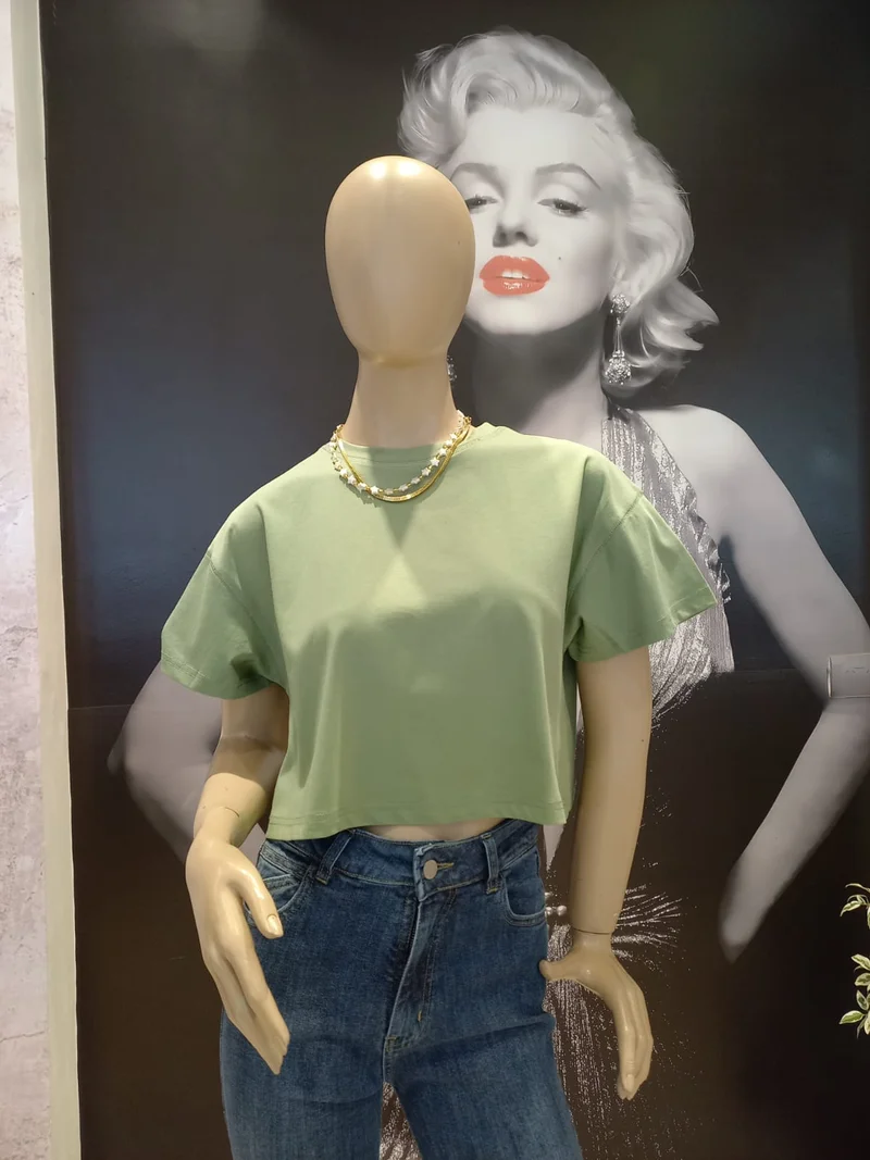 Remera Overisize Manga Corta