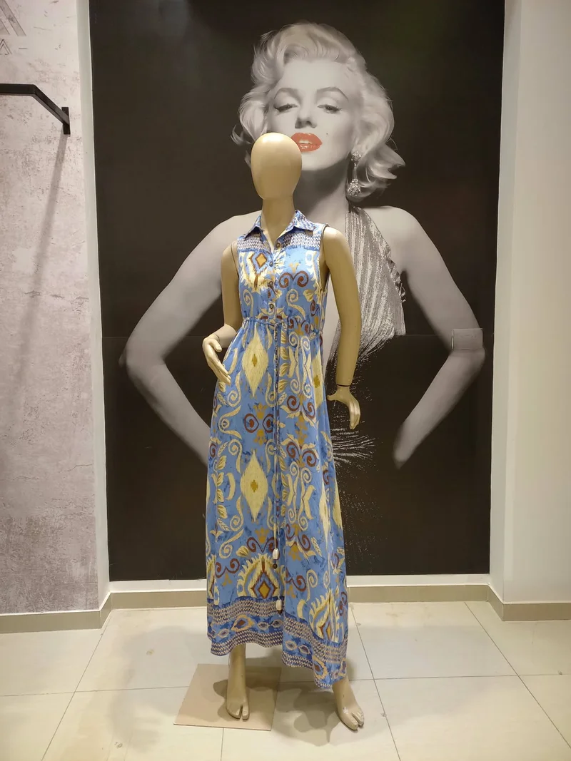 Vestido Camisero Largo Jember